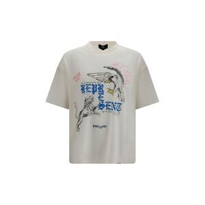 Represent Beige Cotton Men's T-Shirt